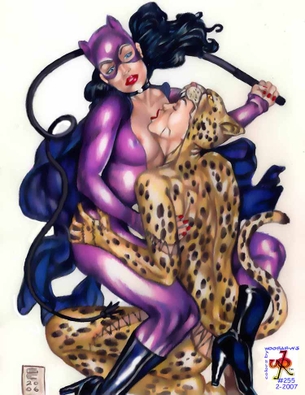 Cheetah Dc Comics Lesbian Porn - Cheetah of DC - 4 - Hentai Image